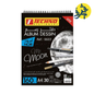 BLOC PAPIER NOIR A4 30F 120G "TECHNO" REF.9603