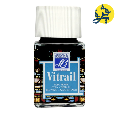 BLEU FRANC CYAN - TIEFBLAU BLU- AZULINTENSO 50ML "VITRAIL" REF.210793