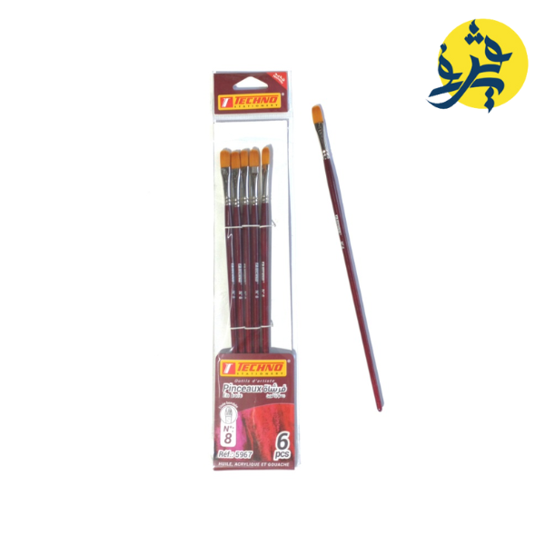 PINSEAU BOMBE N°8 "TECHNO" REF.5967