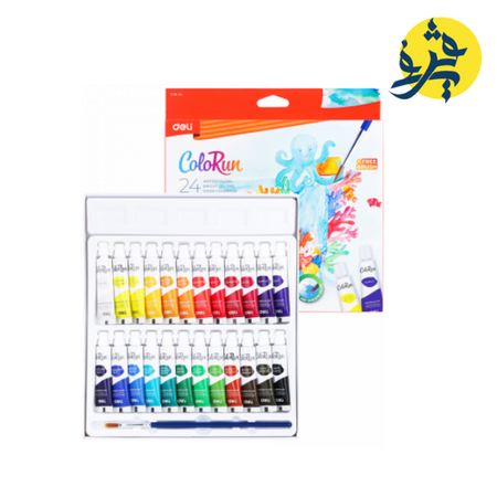 AQUARELLE SCOLAIRE DE 24 "DELI" REF.C18-24