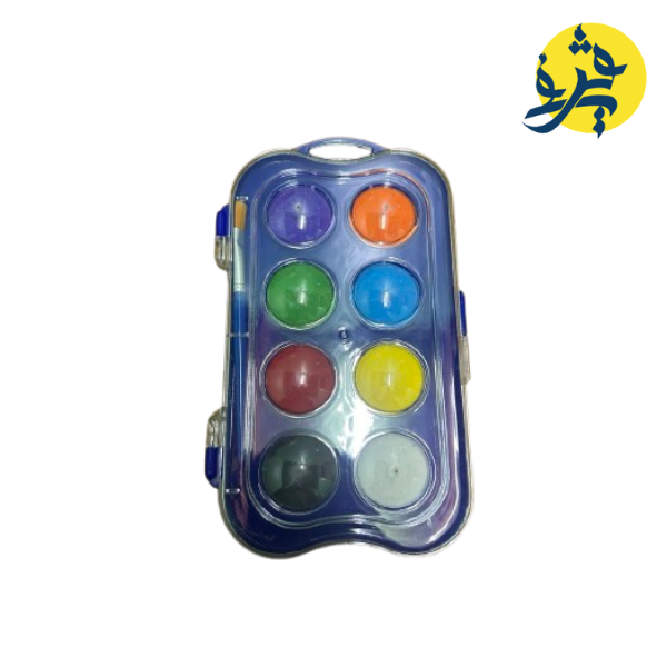AQUARELLE DE 08 COULEURS + PINCEAU "PA-SATATIONERY" REF.PA2705