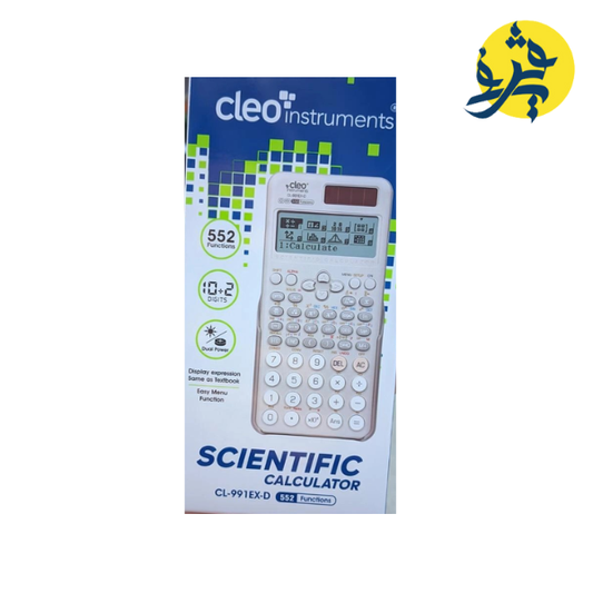 CALCULATRICE SCIENTIFIC 552 FONCTIONS - CLEO REF.CL-991EX-D