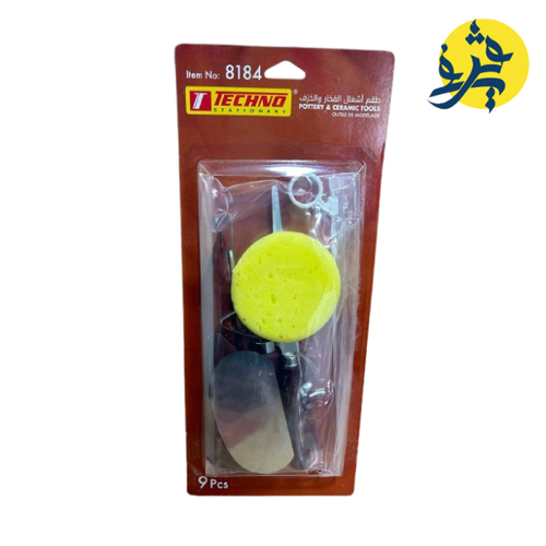 Charger l&#39;image dans la visionneuse de la galerie, JEU D&#39;OUTIL DE POTTERIE / CERAMIQUE 09 PCS - REF.8184
