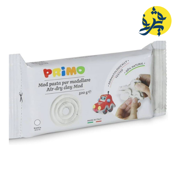 PATE MODELER SECHE A LAIRE 500G BLANC "PRIMO" REF.285M0D500B
