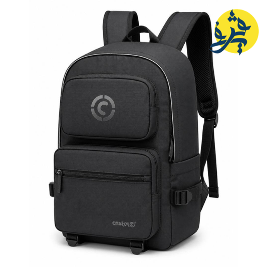 SAC A DOS 17" ADULTE 5 COMPATIMENTS  -CRISTAL  REF.KA1-3