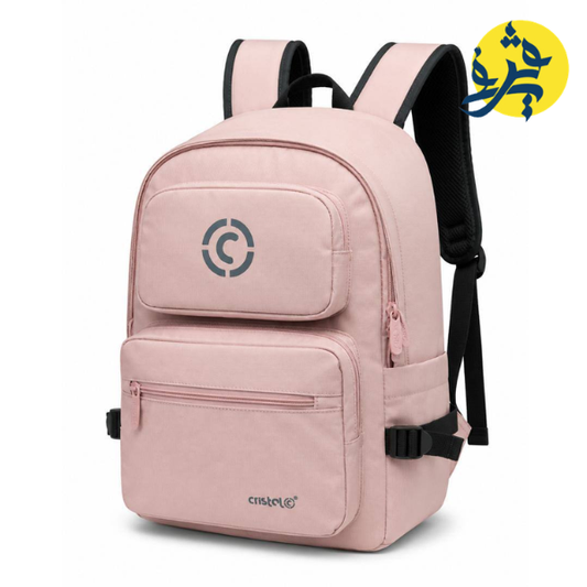 SAC A DOS 17" ADULTE 5 COMPATIMENTS  -CRISTAL  REF.KA1-3