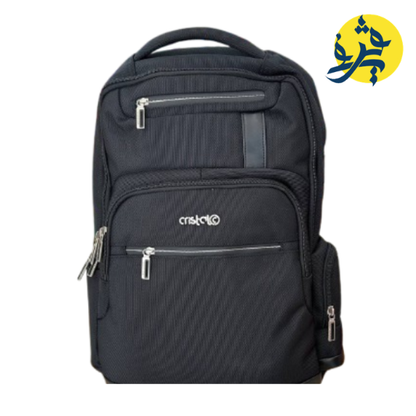 SAC A DOS PORTE PC PROFESSIONEL NOIR - CRISTAL REF.CR-4814