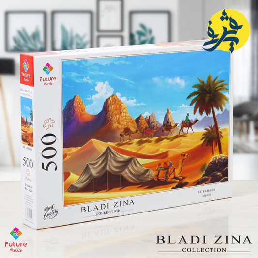 PUZZELE 500 PCS BLADI ZINA - EL SAHARA