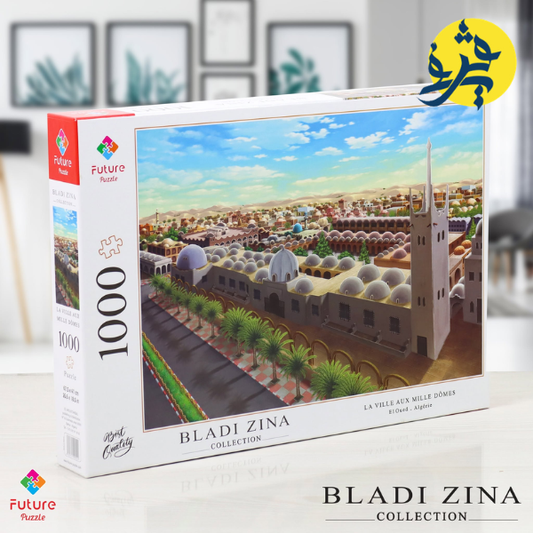 PUZZELE 1000 PCS BLADI ZINA - LA VILLE AUX MILLE DOMES