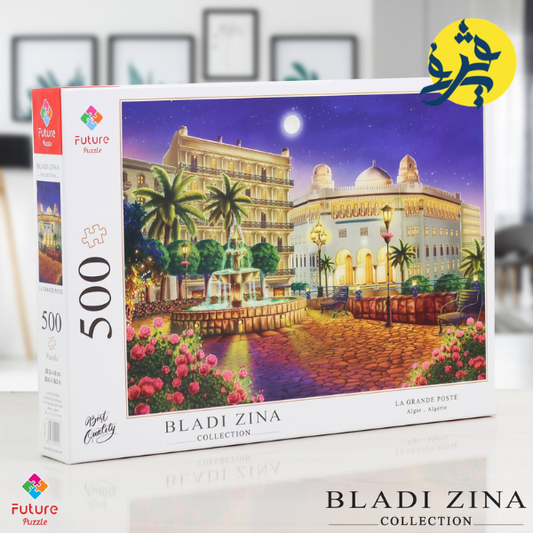 PUZZELE 500 PCS BLADI ZINA - LA GRANDE POSTE