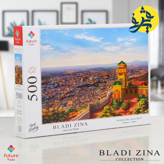 PUZZELE 500 PCS BLADI ZINA - PLATEAU DE LALA SETTI