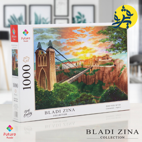 PUZZELE 1000 PCS BLADI ZINA - PONT SIDI MCID