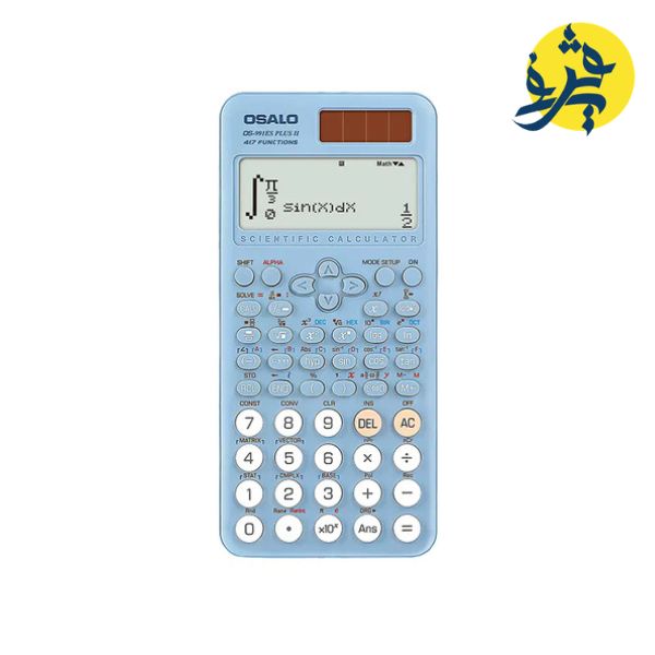 CALCULATRICE OSALO SCIENTIFIQUE 417 FONCTION / BLEU  REF.OS-991 ES PLUS 2