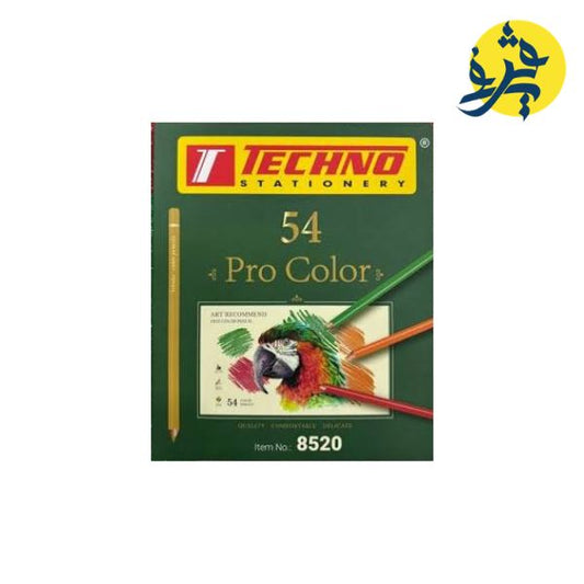 CRAYONS DE COULEURS OIL BOTE DE 54 PCS - REF.8520