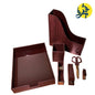 ENSEMBLE DE BUREAU EN BOIT  - CLEO REF.CL14241