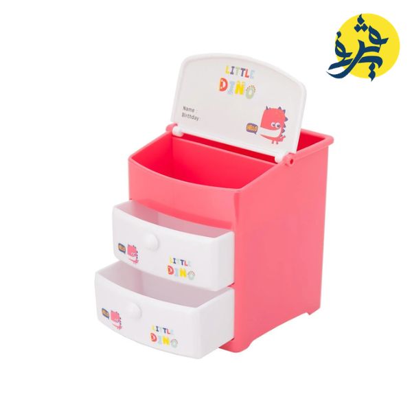 Porte stylo LITTLE DINO BLEU - Deli REF.9136