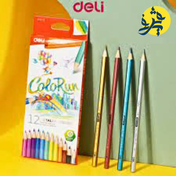 boite de 12 Crayons de colorun - Deli