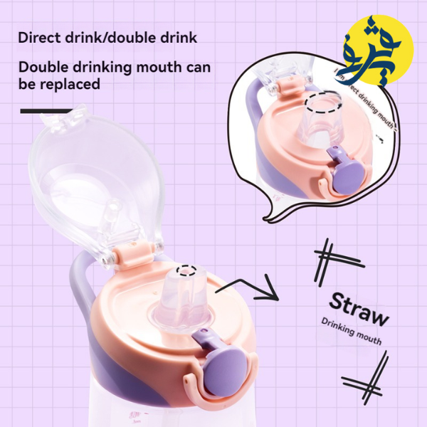 Gourde transparents 380 ml - DELI