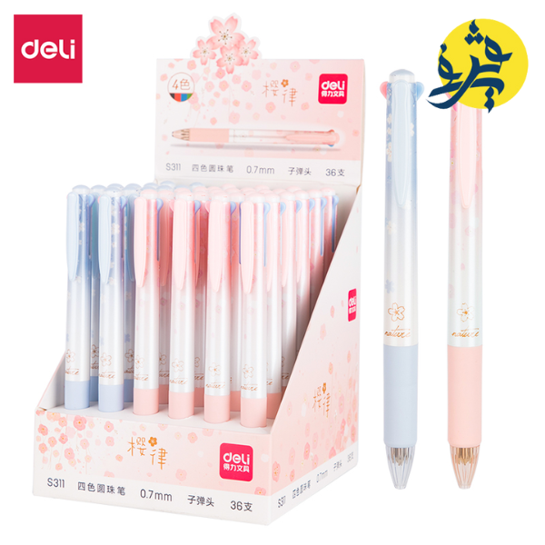 Stylo a bille 0.7 mm - DELI