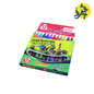 Crayons de couleur a la cire de 12 - TECHNO REF.5791