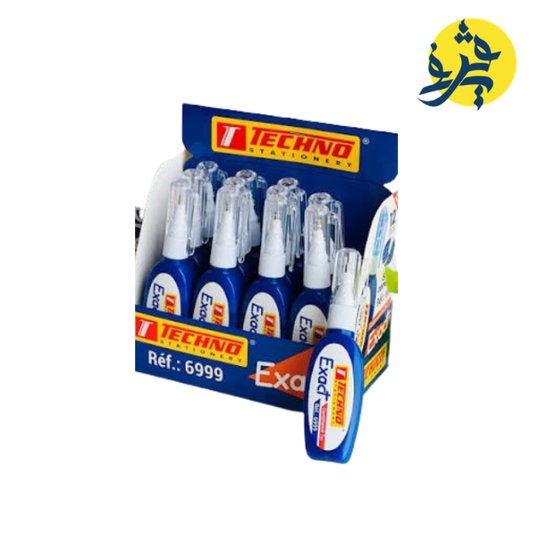 CORRECTEUR LIQUIDE EN FLACON 7ML - TECHNO REF.6999
