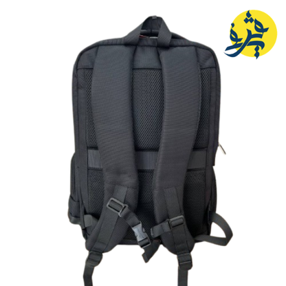 SAC A DOS PORTE PC PROFESSIONEL NOIR - CRISTAL REF.CR-4814