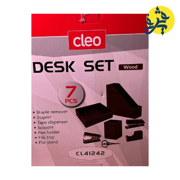 ENSEMBLE DE BUREAU EN BOIT  - CLEO REF.CL14241