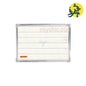 ARDOISE MAGNETIQUE ALUMINIUM DOUBLE FACE TECHNO REF.9796
