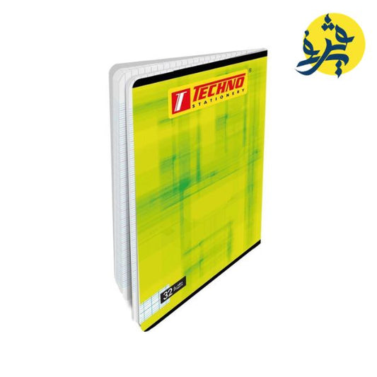 CAHIER PIQUE 32P 17/22CM - TECHNO