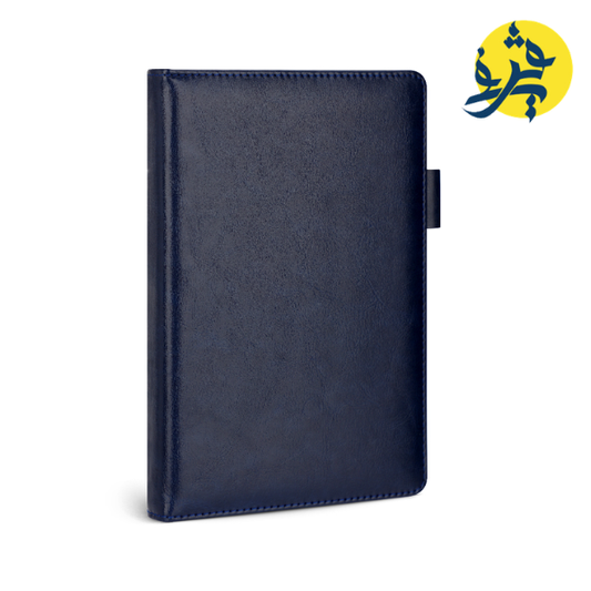 NOTE BOOK PU LEATHER A5 180P 70G  - DELI REF.22298
