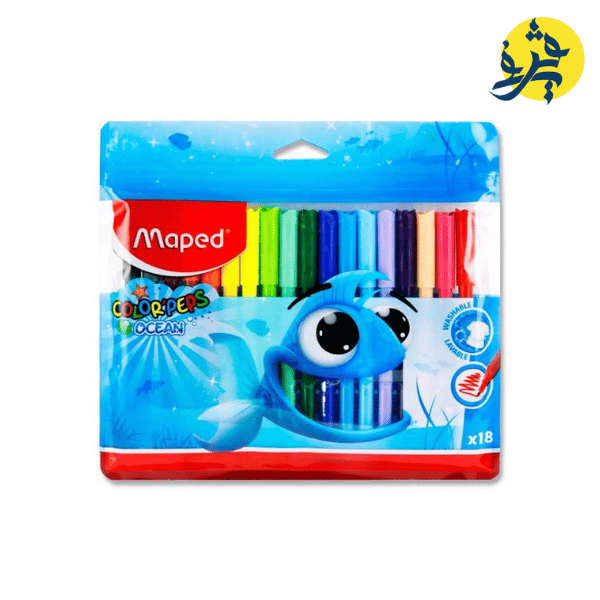 Pochette de 18 feutres MAPED Color'peps Ocean - MAPED