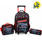 SAC A DOS ROULETTE MUST TEAM 16" SET DE 3PCS - MUST REF.587707