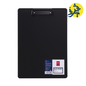 CLIP BOARD A4 AVEC ELASTIQUE NOIR - DELI REF.F75422