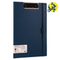 CLIP BOARD POURTE BLOC A4 AVEC ELASTIQUE EN PP BLEU - DELI REF.NS180