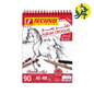 ALBUM CROQUIS  TECHNO A5 90 g "TECHNO" REF.9508