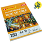 BLOC DE 10 TOILE  A3 280g "TECHNO" REF.4508