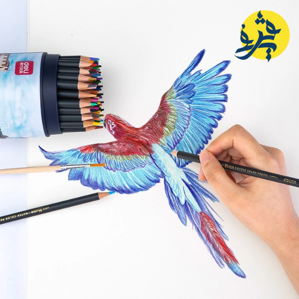 Boite de 48 Crayons de couleur Aquarelle professionnel  Art NUEVO - DELI