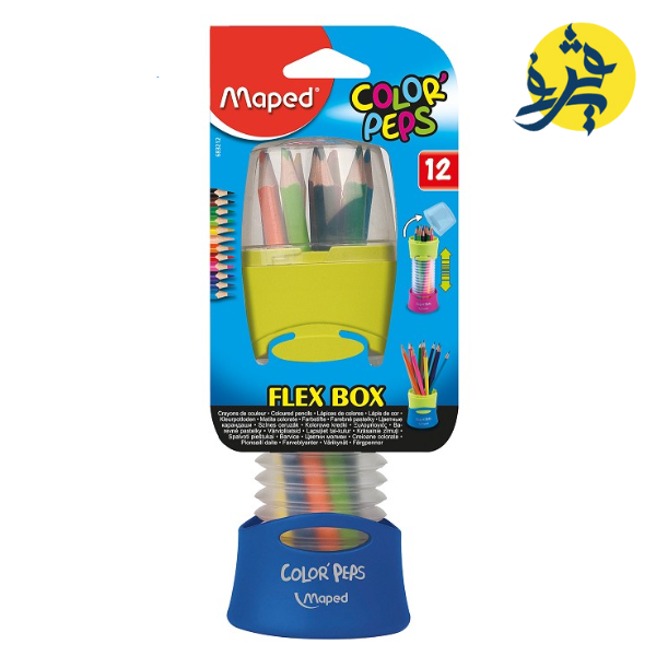 Boite de 12 Crayons de couleur Flex Box - Maped