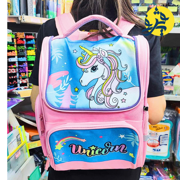 Sac a dos scolaire fille Unicorn