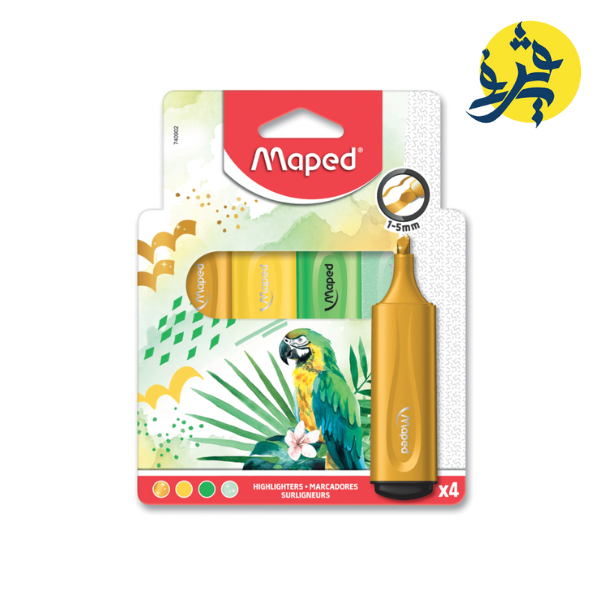 Boite de 4 Surligneurs - MAPED