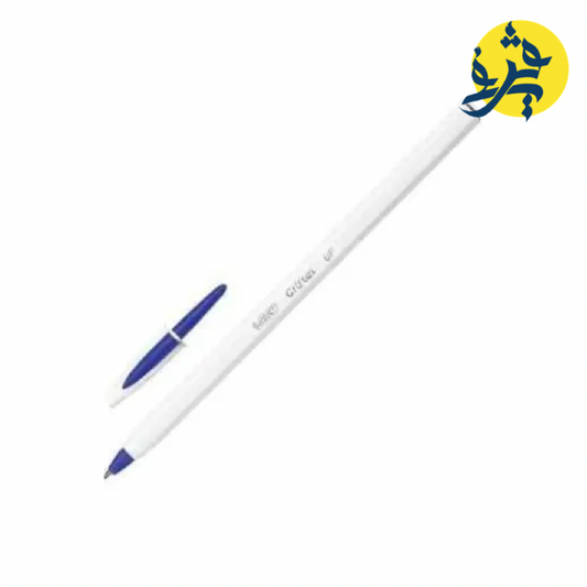 Stylo a bille  CRISTAL UP BIC BLEU