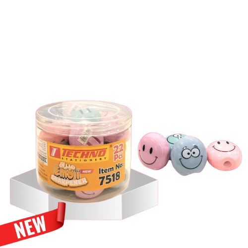 Taille crayon 1 trou EMOGI - TECHNO REF.7518