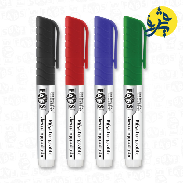 Marqueur tableau blanc EASY 104 PLUS rechargeable - FABS