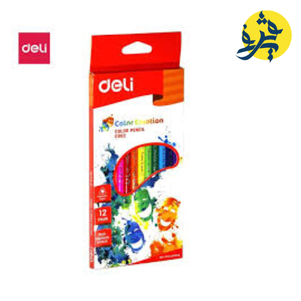 Boite de 12 Crayons de couleurs Color Emotion - Deli