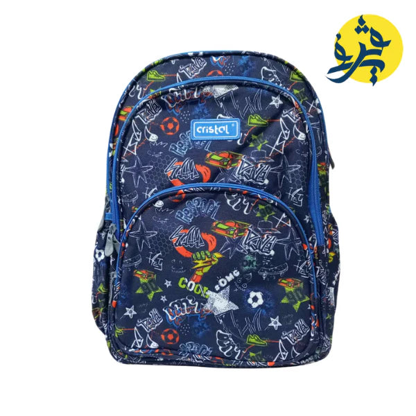 SAC A DOS SCOLAIRE 3 COMP - CRISTAL 2025