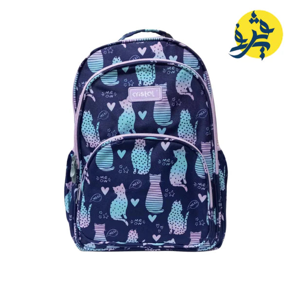 SAC A DOS SCOLAIRE 3 COMP - CRISTAL 2025