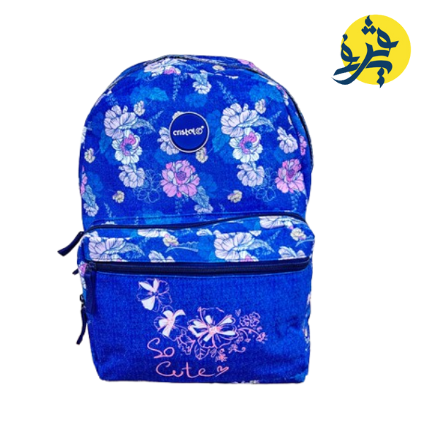 SAC A DOS TRIPLE POCHE FILLE - CRISTAL