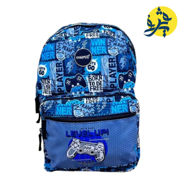 SAC A DOS TRIPLE POCHE GARÇON  - CRISTAL 2025