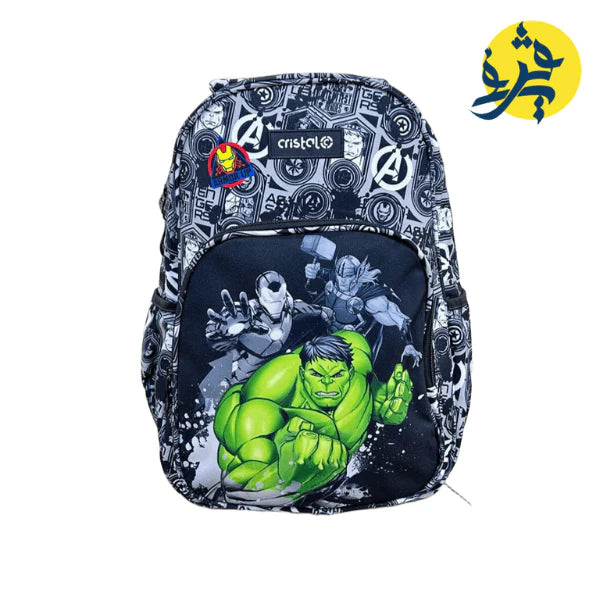 SAC A DOS SCOLAIRE MARVEL - CRISTAL 2025