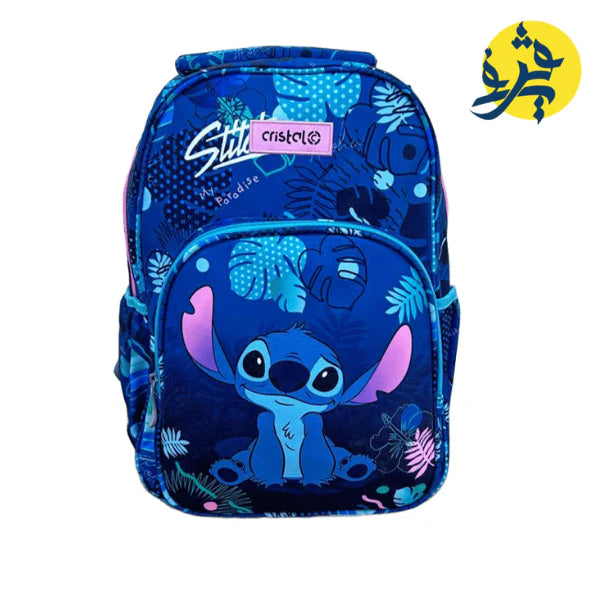 SAC A DOS SCOLAIRE STITCH - CRISTAL 2025